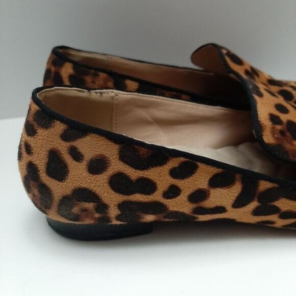AVON Cushion Walk Animal Print Velvet Slip-On Smoking Loafer Shoes Sz US 8 - Picture 5 of 15
